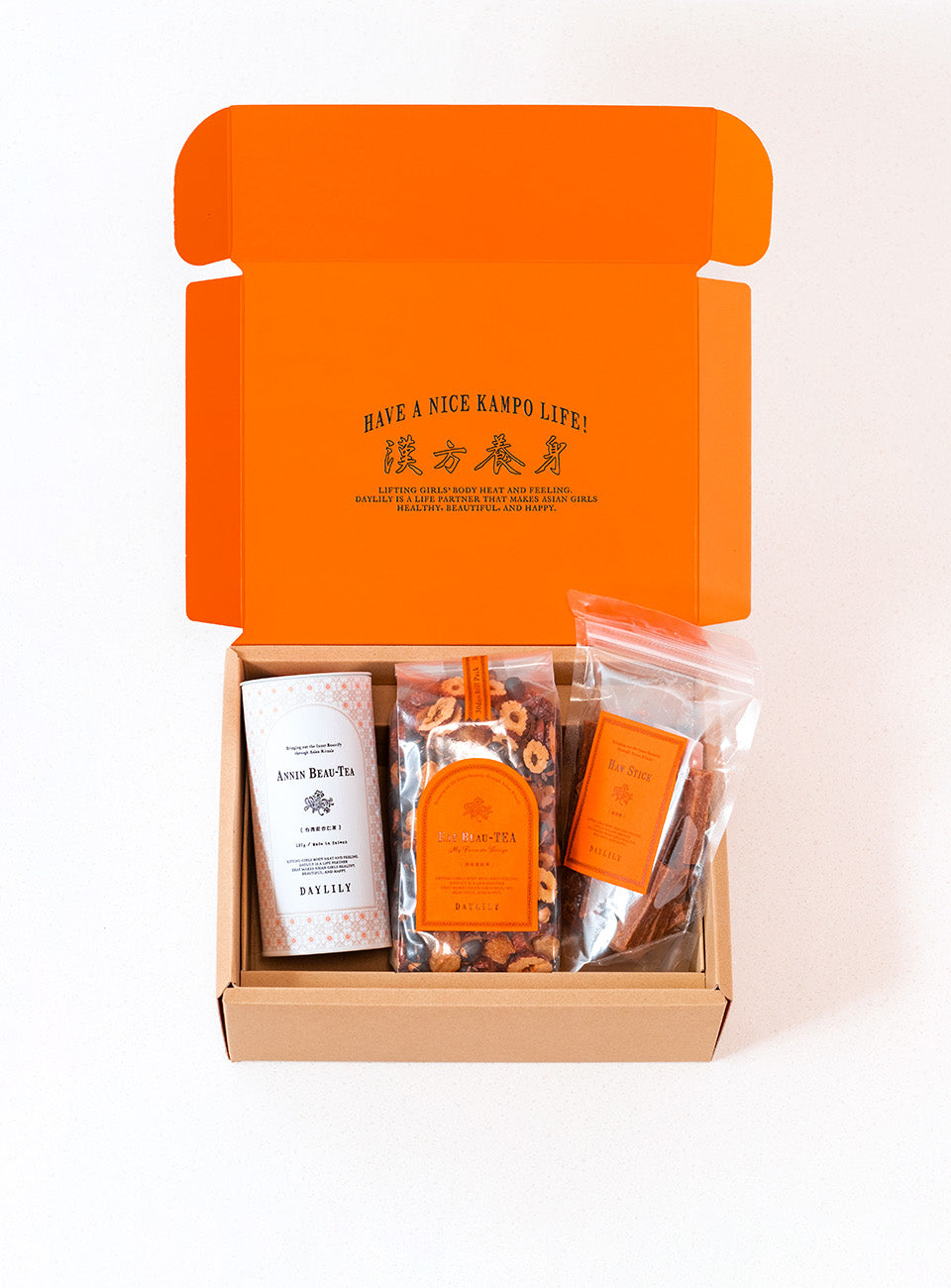 Asian Non-Caffeine Herbal Tea Set
