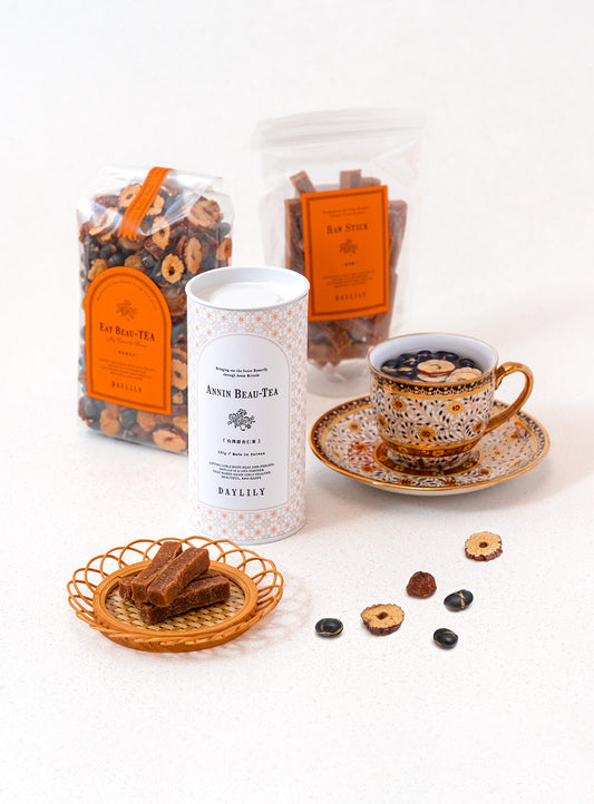 Asian Non-Caffeine Herbal Tea Set